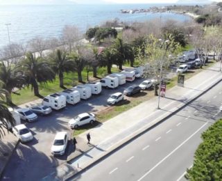 İstanbul’da karavan işgali! Kartal ve Maltepe kıyısında yer kalmadı