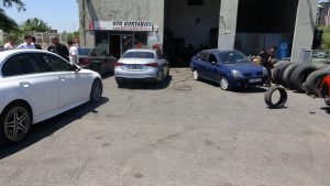 İstanbul Yolu Körfez Geçişinde Yol Çalışması ve Yaşanan Zincirleme Kaza