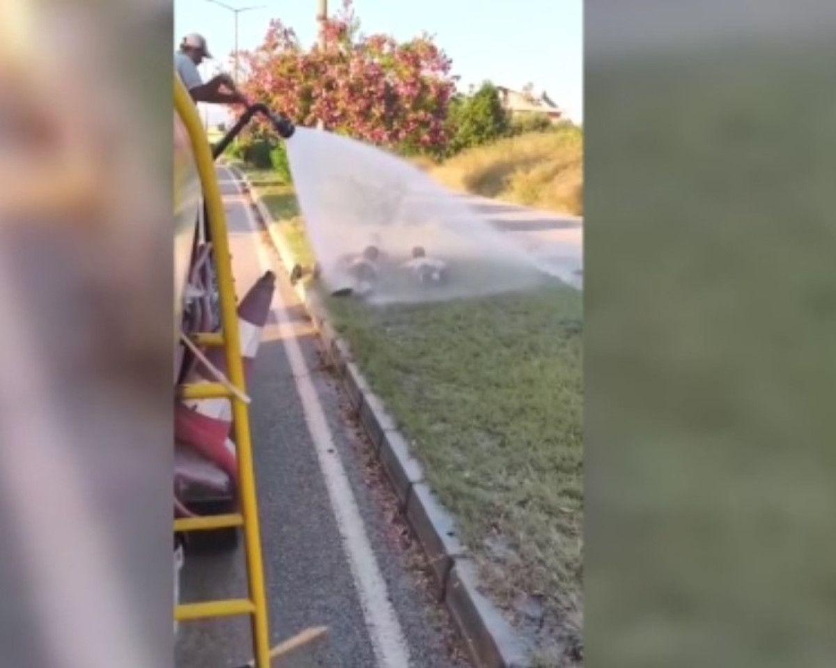 Manavgat'ta Çocuklara Serinletici ve Eğlenceli Anlar