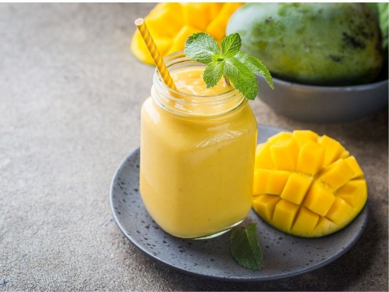 Mangolu Smoothie İçin Gerekli Malzemeler