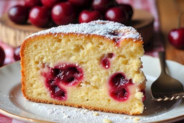 Pratik ve Lezzetli Vişneli Kek Tarifi