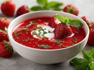 Soğuk Çilek Çorbası Tarifi ve Yapım İpuçları