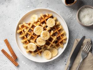Yulaflı Muzlu Waffle Tarifi ve Yapım İpuçları