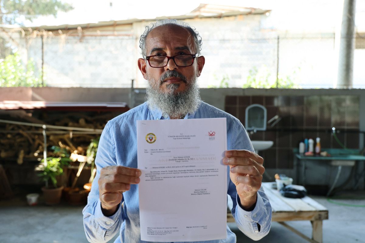 Adana'nın Yüreğir ilçesinde yaşanan arazi ve giriş kapatma olayı