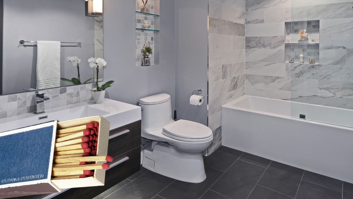 Banyoda Kötü Kokulara Karşı Doğal Bir Yöntem: Kibrit