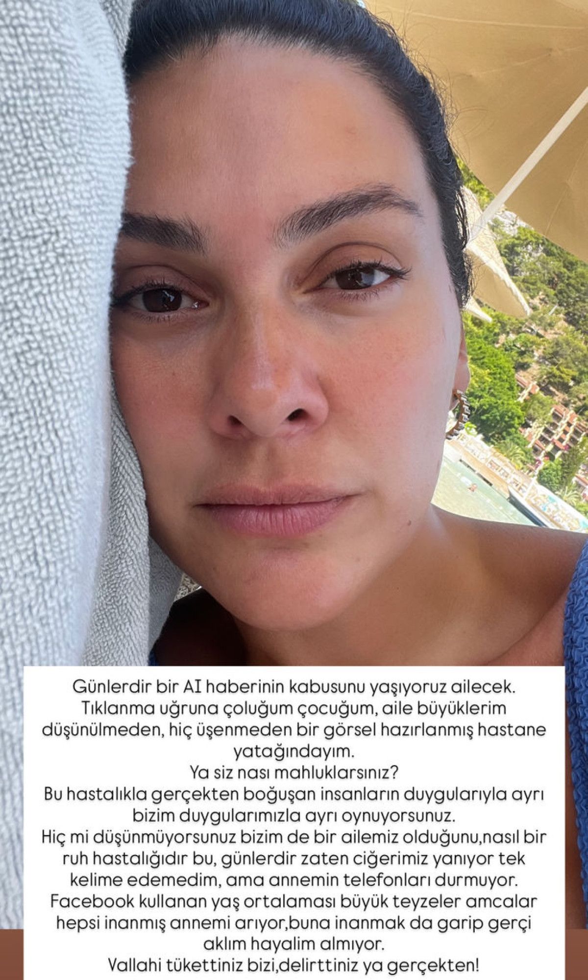 Bergüzar Korel'den Yapay Zeka ve Sahte Görsellere Sert Tepki