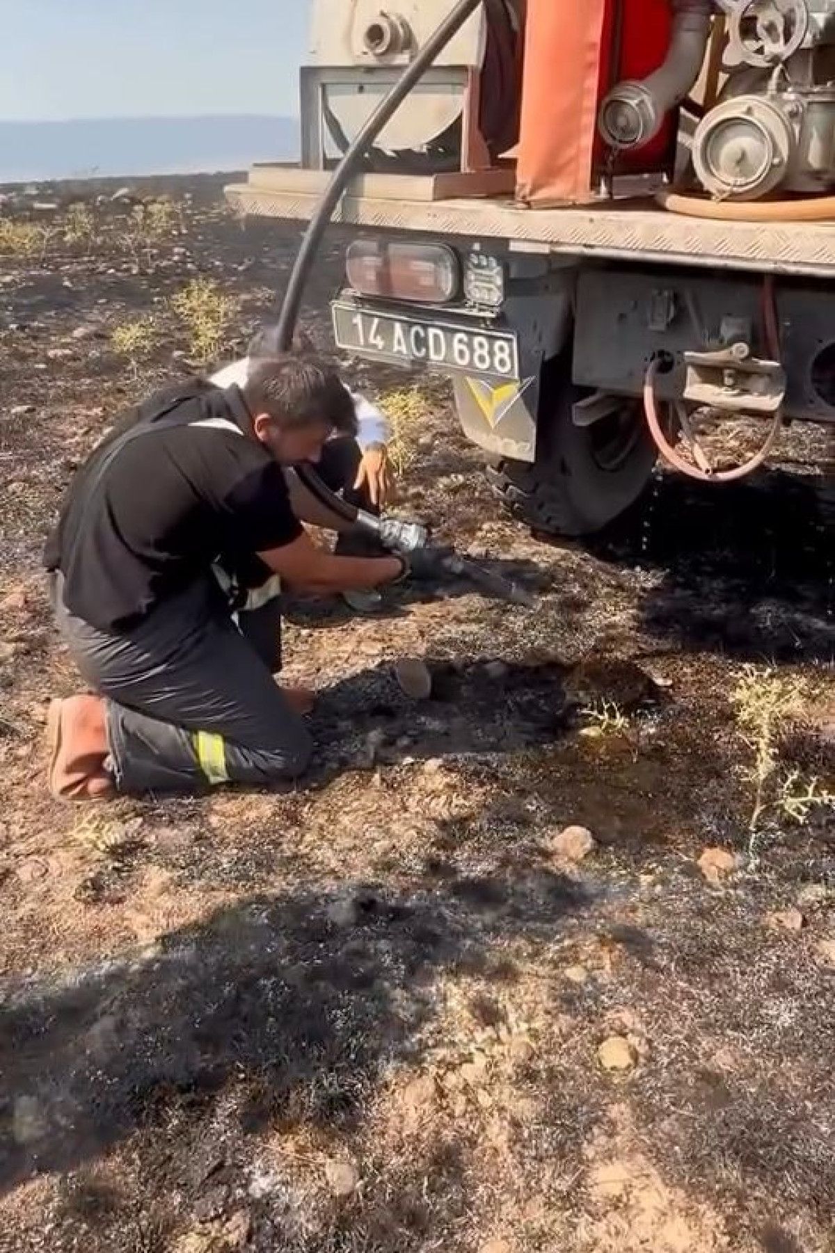 Yangın Sırasında İlginç Anlar