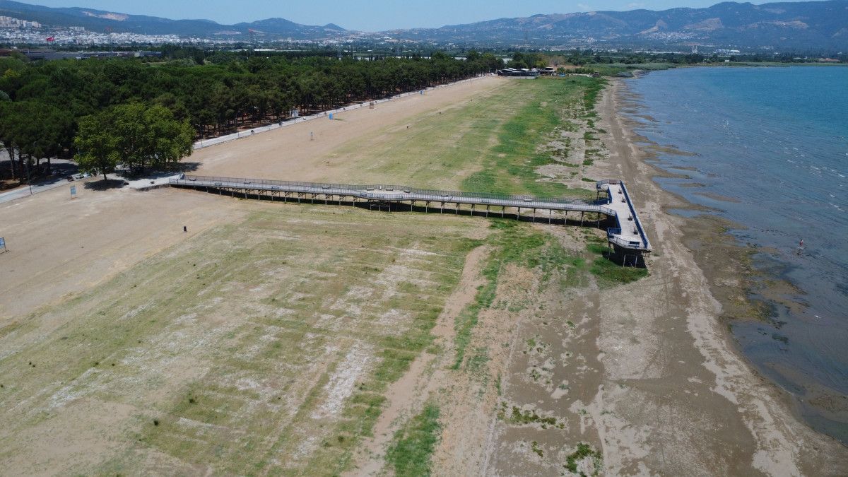 İznik Gölü'nde Su Seviyesindeki Kritik Düşüş