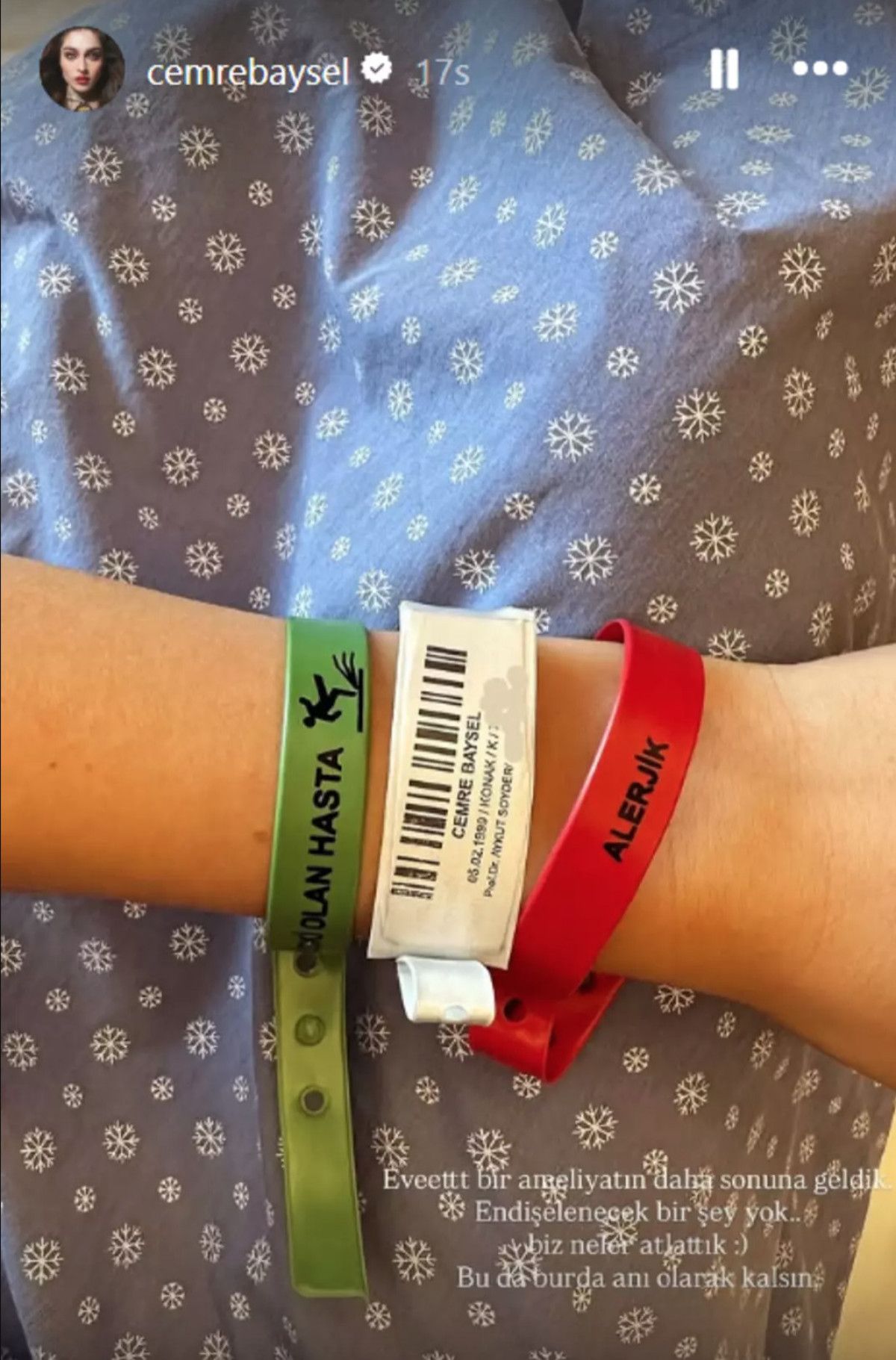 Cemre Baysel Ameliyatı ve Göğsündeki Kitleyi Aldırmasıyla Dikkat Çekti