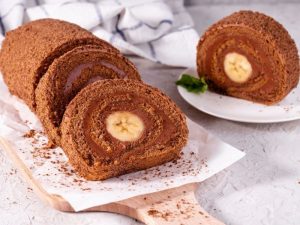 Çikolatalı Muzlu Rulo Pasta Tarifi – Lezzetli ve Pratik Tarif