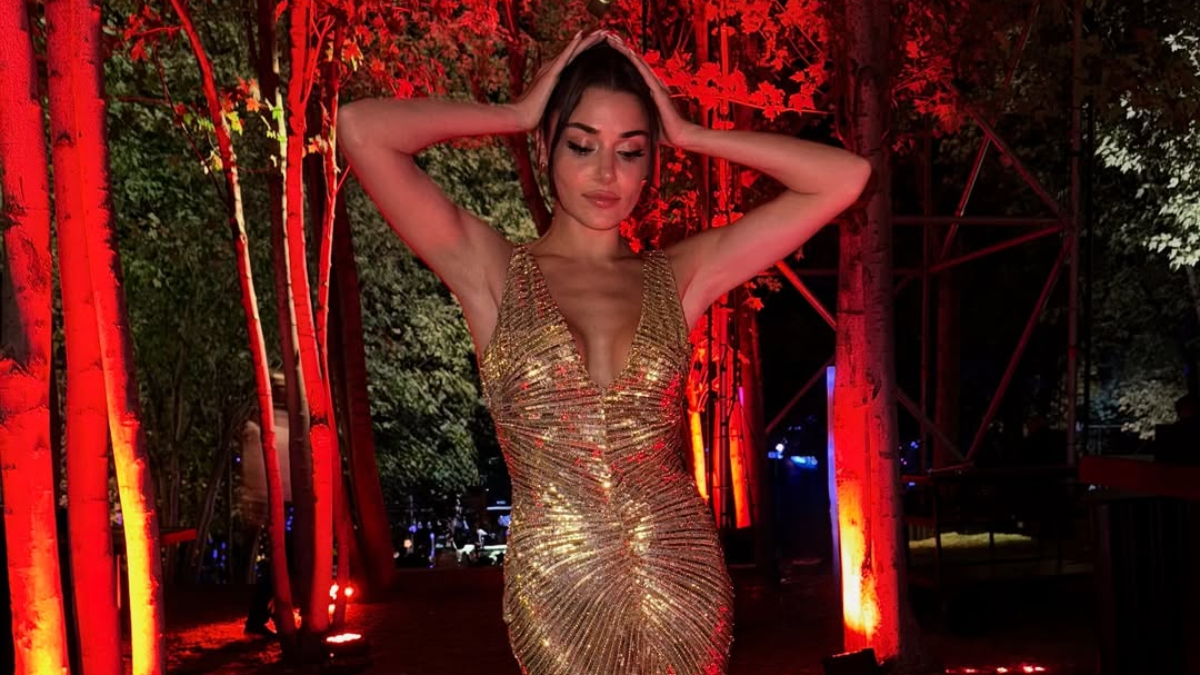 Hande Erçel'in Lübnan'daki Şık Düğün Keyfi