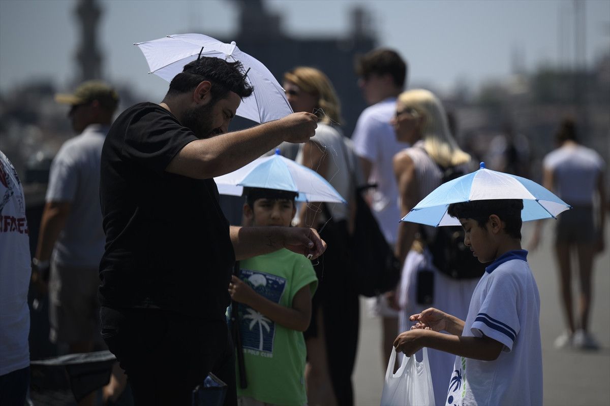 İstanbul'da Sıcak Hava ve Serinleme Çabaları