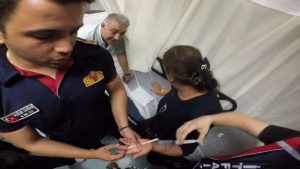 Karabük’te Kadın Yüzüğü Sıkıştı, Korku Dolu Anlar Yaşandı