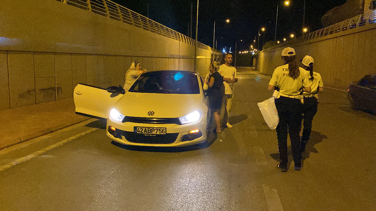 Konya'nın Selçuklu ilçesinde İlginç Bir Olay