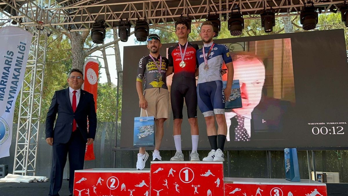 Muğla Marmaris'te Cumhuriyet Bisiklet Yarışı Coşkusu