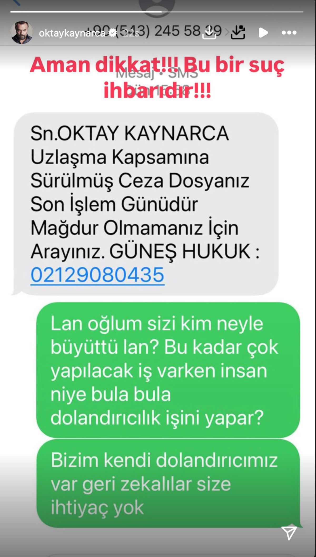 Kaynarca'nın Tepkisi ve Sosyal Medya Paylaşımı