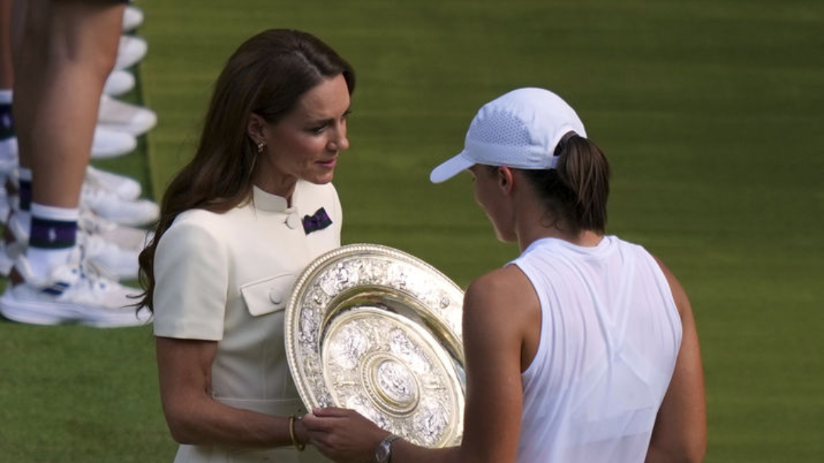 Kanseri Atlatan Prenses Kate Middleton, Wimbledon 13. Gününde Görevdeydi