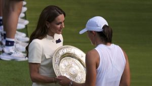 Prenses Kate Middleton’dan Wimbledon’da Coşkulu Anlar