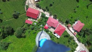 Rize’de Drone ile Çay Bahçesine Su Servisi Uygulaması