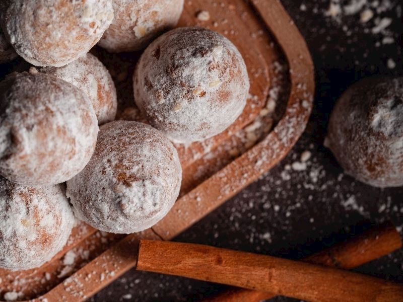 Tarçınlı Misket Kurabiye Tarifi için Malzemeler