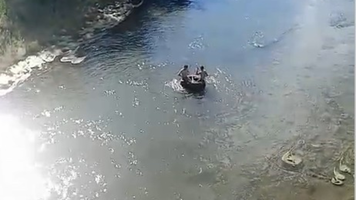 Reşadiye’de Eşsiz Bir Rafting Deneyimi: Traktör Şambreriyle Kelkit Çayı’nda Macera