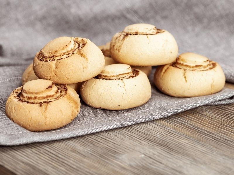 Yumurtasız Mantar Kurabiye Tarifi için Gereken Malzemeler