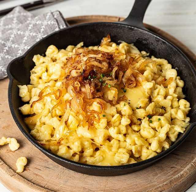 Almanya'nın Pratik ve Lezzetli Käsespätzle Makarnası Tarifi