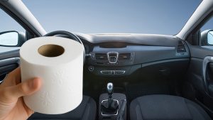 Arabanın İçine Tuvalet Kağıdı Koymanın Sürpriz Faydaları
