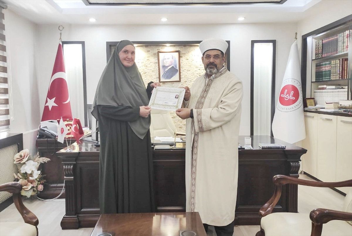 Batmanda Rus Vatandaşı Kadının Dini Dönüşüm Hikayesi: Müslüman Oldu