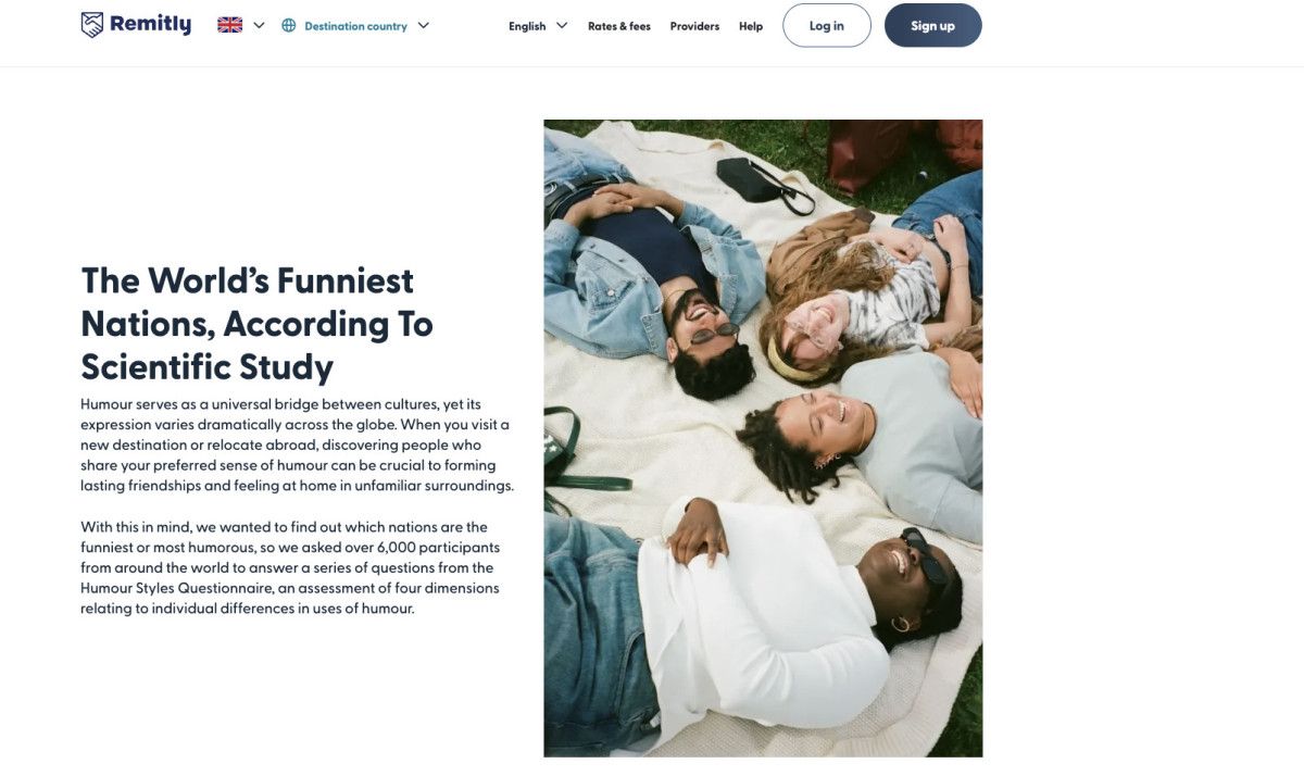 Dünyanın En Komik Milletleri Listesi Açıklandı