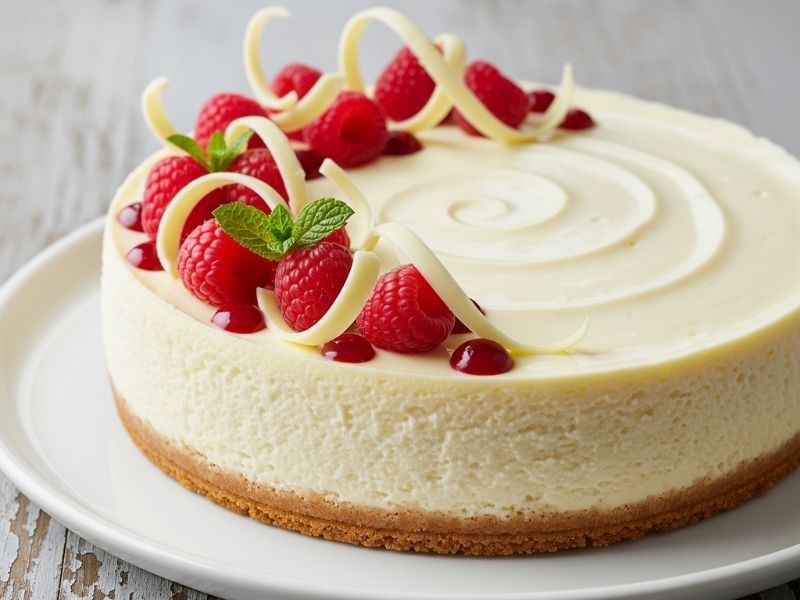 En Leziz Beyaz Çikolatalı Cheesecake Tarifi - Adım Adım Size Özel