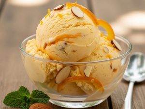 Eşsiz Portakallı Bademli Dondurma Tarifi ile Serinleyin