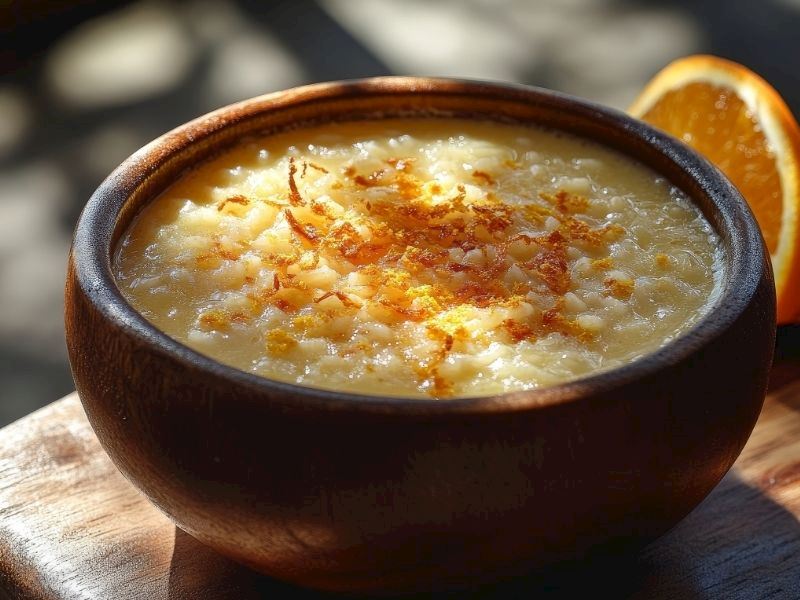 Evde Lezzetli ve Pratik Portakallı Sütlaç Tarifi