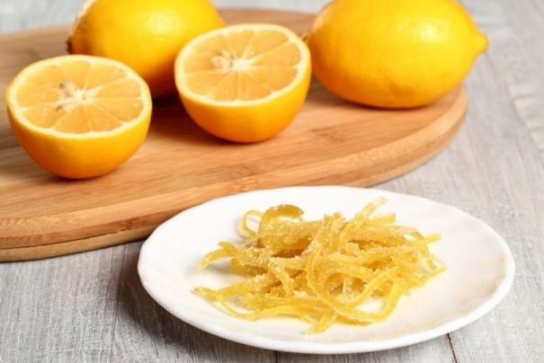 Evde Limon Kabuğu Şekerlemesi Yapımı ve Tarifleri