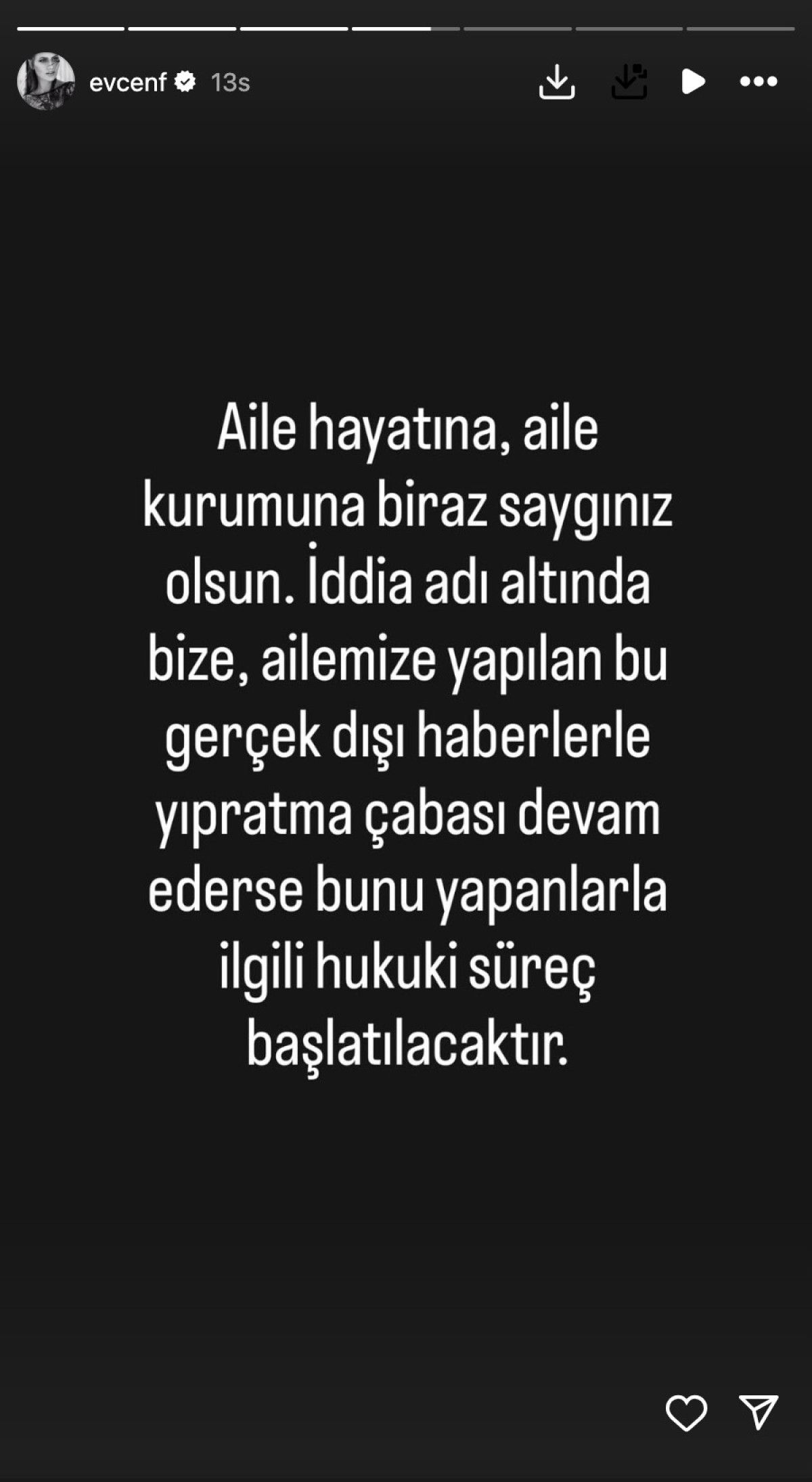 İddialar ve Çiftin Açıklaması