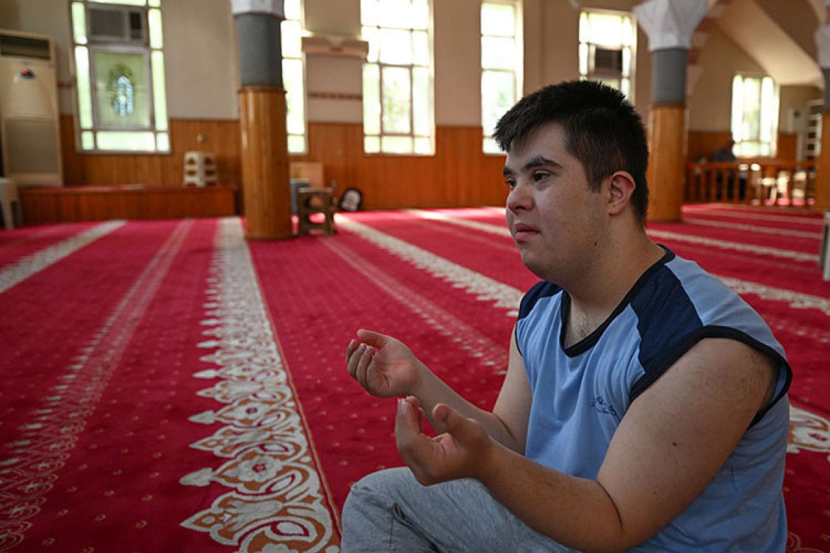 Gaziantep'te Down Sendromlu Enes, Kur'an Kursunun Neşesi Oldu