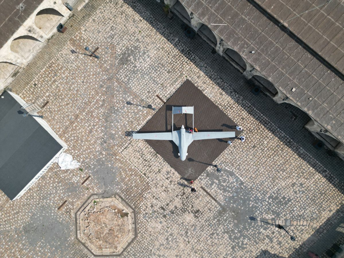 Hatay'da Bayraktar TB2 Ahşap Maket Göz Kamaştırıyor