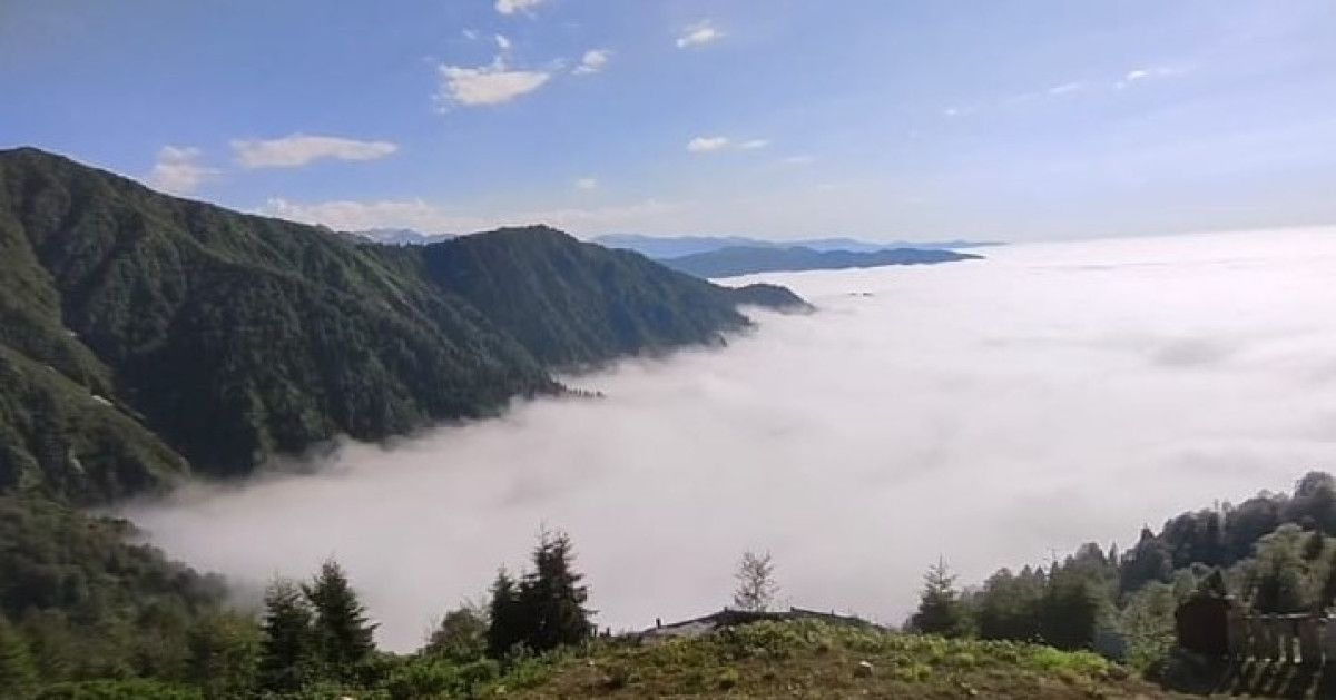 Karadeniz'in Bulut Denizi: Ziyaretçilerine Unutulmaz Manzaralar Sunuyor