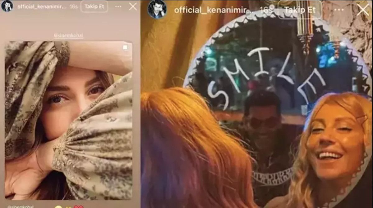 Kenan İmirzalıoğlu ve Sinem Kobal'dan Aşk Dolu Paylaşım