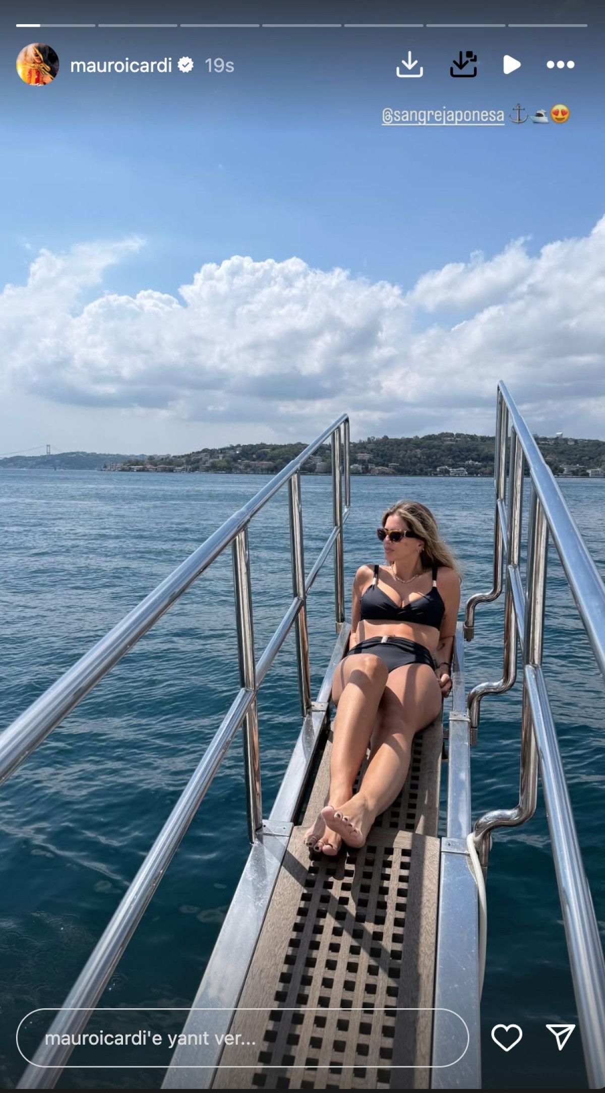 Mauro Icardi'nin Sevgilisi China Suarez İstanbul'a Hayran Kaldı