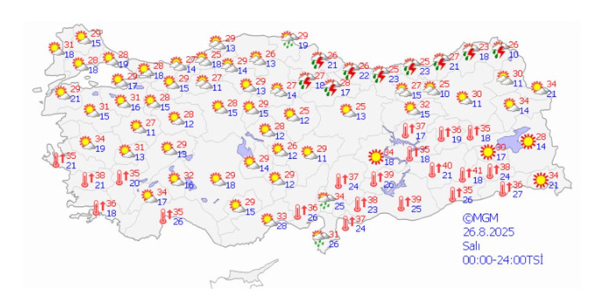 Meteoroloji Genel Müdürlüğünden Serinletici Hava Durumu Haberleri