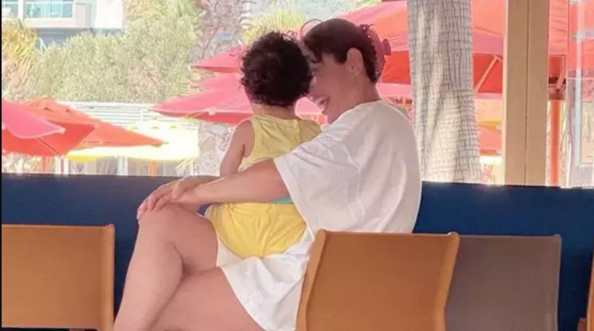 Oğlu ile Güncel Görüntüler