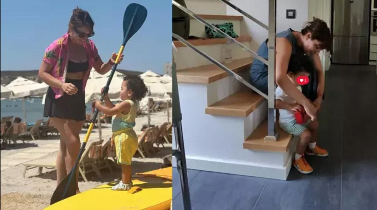 Mustafa Aksakallı'dan Boşanan Ezgi Mola ve Oğlu Candan'dan Yeni Paylaşımlar