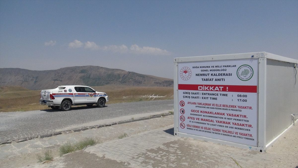 Nemrut Kalderası Güvenlik Güçleri Tarafından Korunuyor