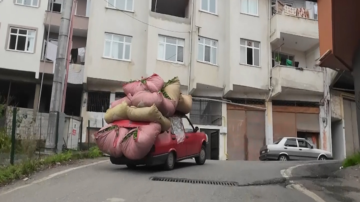 Yolculuk Dronla Görüntülendi