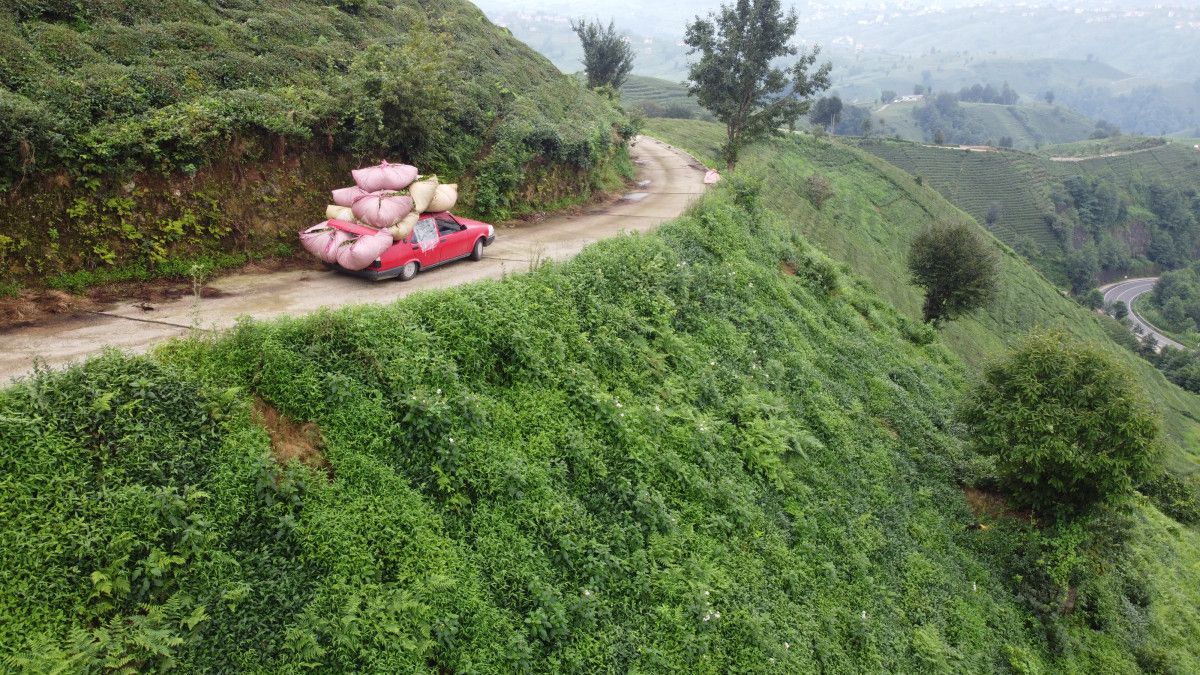 Yolculuk Dronla Görüntülendi