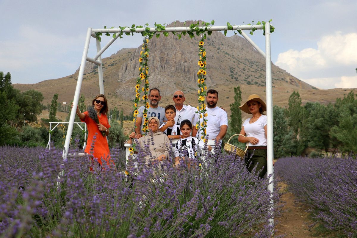 Sivasta Aşık Olduğu Dağın Eteğinde Lavanta Bahçesi Kurdu