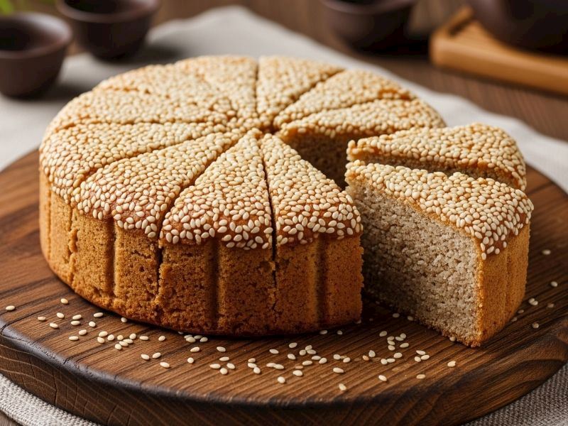 Susamlı Anne Kekinin Yapılışı