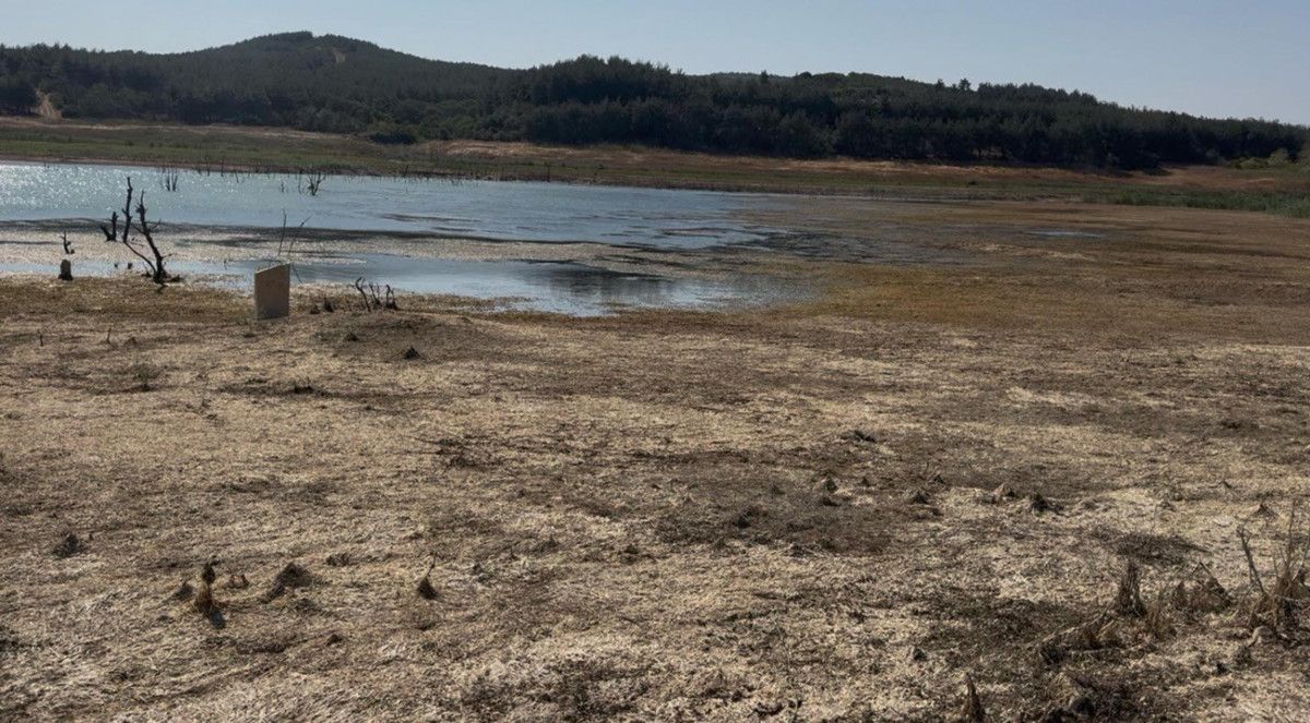 Tekirdağ Yazır Göleti Alarm Işığı Yakıyor: Su Seviyesi Yüzde 4'e Geriledi