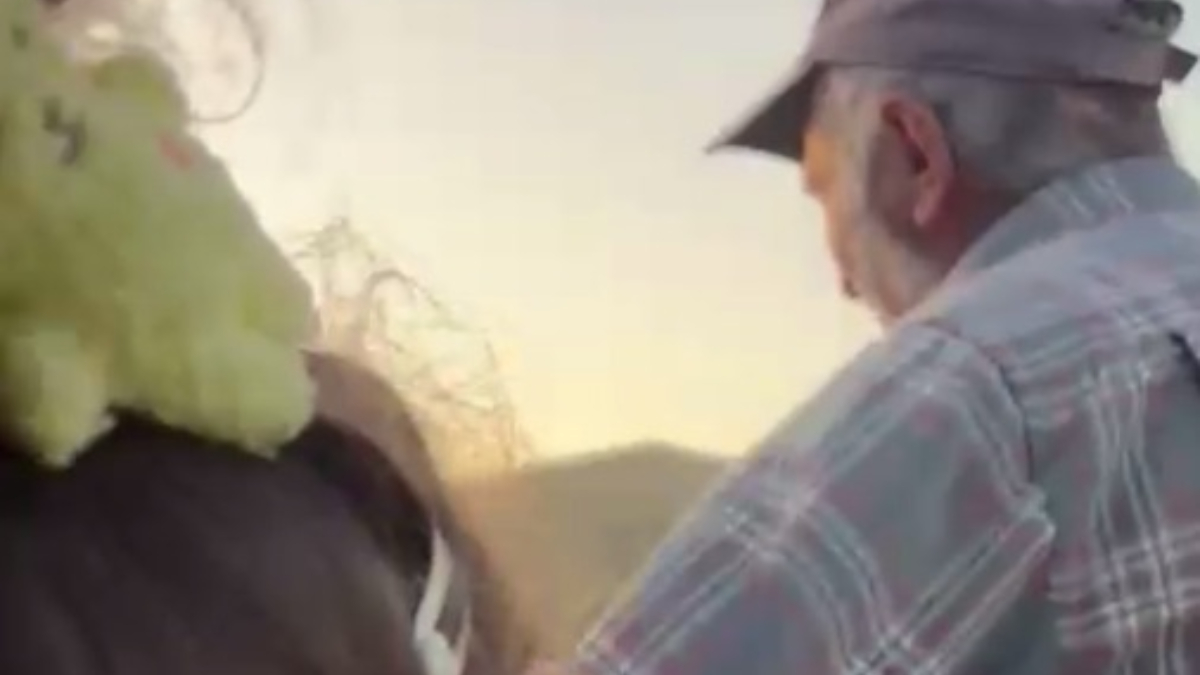 Dede ile Torun Yeniden Buluştu